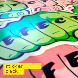 fist stickers